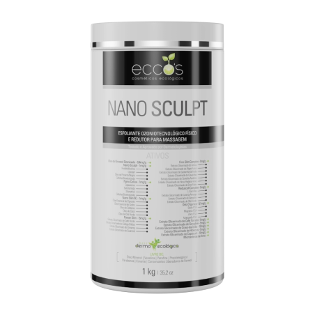 Nano Sculpt - Creme Esfoliante Para Massagem - 1kg - Eccos Cosméticos