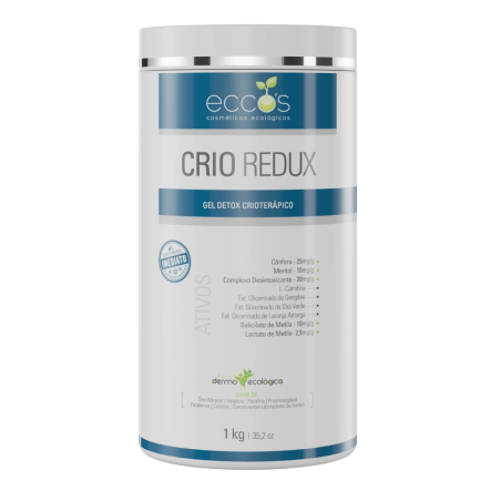 Crio Redux Gel Crioterápico Redutor De Medidas 1kg - Eccos Cosméticos