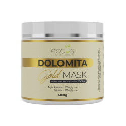 Dolomita Gold Mask 400g Máscara Rejuvenescedora Em Pó - Eccos Cosméticos