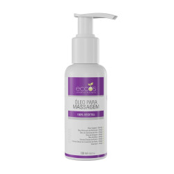 Óleo Para Massagem 300ml - 100% Vegetal - Eccos Cosméticos
