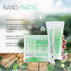 Nano Pantol Creme De Proteção E Regeneração - 60g - Eccos Cosméticos