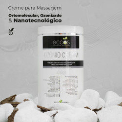 Ozônio Cream Creme Para Massagem 1kg - Eccos Cosméticos