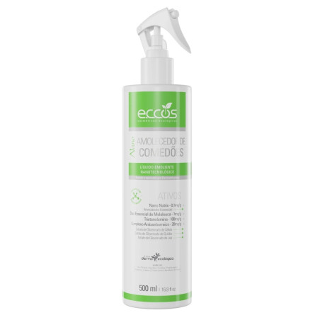 Spray Nano Amolecedor De Comedões 500ml - Eccos Cosméticos