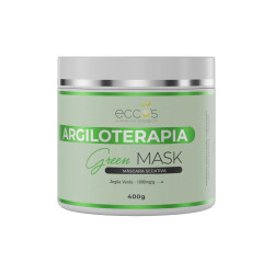Green Mask Máscara De Argila Verde Em Pó 400g - Eccos Cosméticos