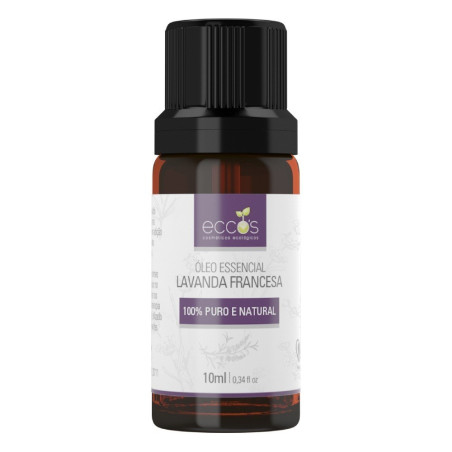 Óleo Essencial De Lavanda Francesa - 10ml - Eccos Cosméticos