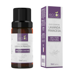Óleo Essencial De Lavanda Francesa - 10ml - Eccos Cosméticos