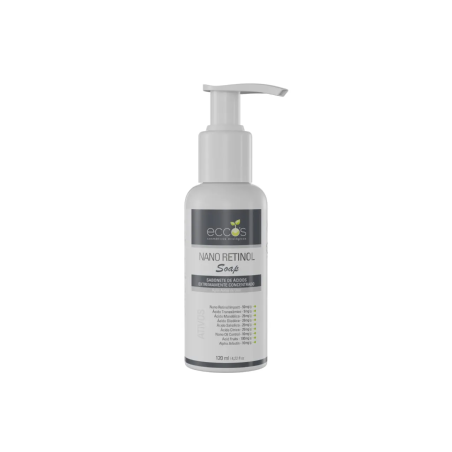 Sabonete Clareador Nano Retinol Soap 120ml - Eccos Cosméticos
