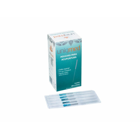 Agulha 0,25x40mm 100un Para Acupuntura – Uniqmed