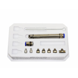 Caneta Diamantada 5 Ponteiras Corpo Em Inox – Arktus