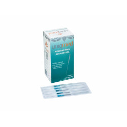 Agulha 0,25x30mm 100un. Para Acupuntura – Uniqmed