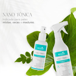 Loção Nano Tônica 300ml - Eccos Cosméticos