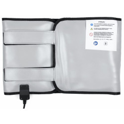 Manta Térmica 27 x 97cm Termotek Abdominal Prata 220v - Estek