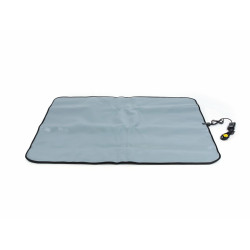 Manta Térmica 115x145cm Termotek  Prata, 220v - Estek