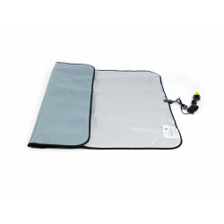 Manta Térmica 115x145cm Termotek  Prata, 220v - Estek