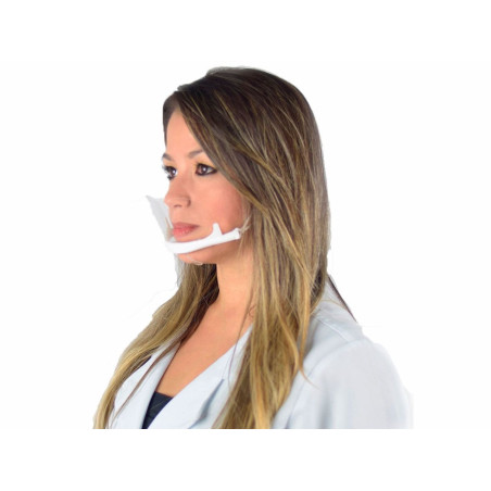 Máscara Protetora Higiênica - Clearmask - Com 01 Refil - Estek