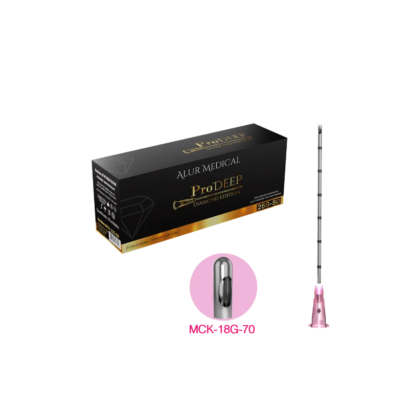 Microcânula 18g 70mm Prodeep  - Unidade - Alur