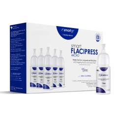 Smart Flacipress Micro - Flacidez Cutânea - 05 Monodoses De 5ml - Smart Gr