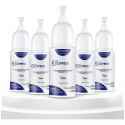 Smart Flacipress Micro - Flacidez Cutânea - 05 Monodoses De 5ml - Smart Gr