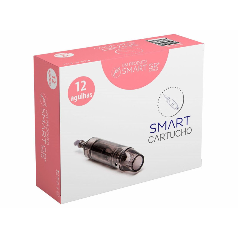 Cartucho 12 Agulhas 10un Smart K Para Smart Derma Pen - Smart Gr