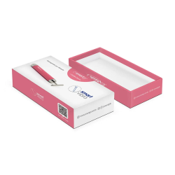 Massageador Facial Smart Vibra - Rosa - Smart Gr