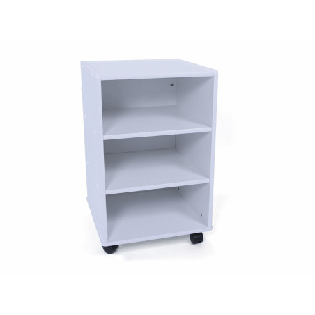 Mesa Auxiliar Bella - 03 Prateleiras - Branca - Arktus