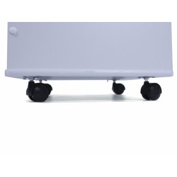 Mesa Auxiliar Bella - 03 Prateleiras - Branca - Arktus