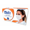Máscara Descartável Tripla - Com Elástico - 50un - Medix