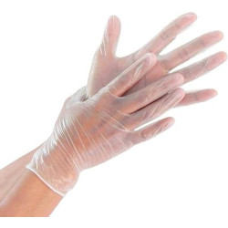 Luva Descartavel De Vinil Sem Po G - Medix Brasil