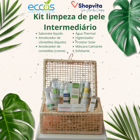 Kit Limpeza de Pele Intermediário - Eccos Cosméticos