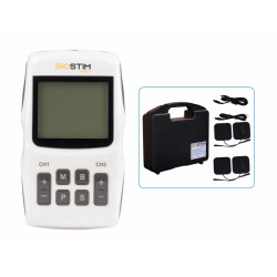 Biostim Multi Bioset - 2 Canais - Aparelho De Correntes Tens, Fes, Interferencial E Russa