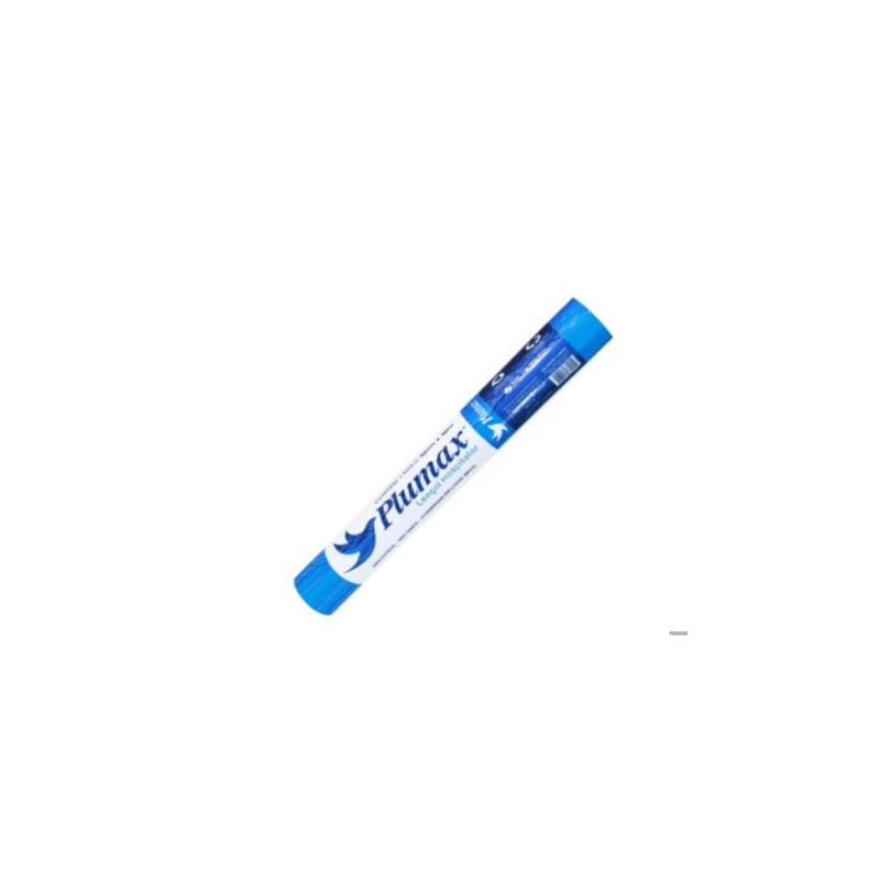 Lençol 50cm x 50m de Papel Descartável - 100% Celulose Virgem - Plumax