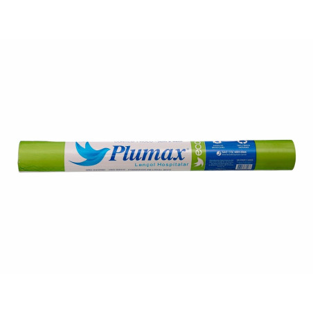 Lençol 50cm x 50m de Papel Descartável - Eco - 100% Fibras Naturais - Plumax