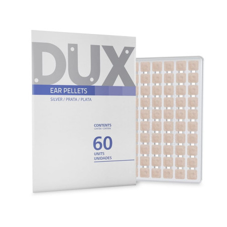 Ponto Prata Para Auriculoterapia - 60un - Dux