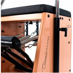 Cadeira Combo - Step Chair - Com estofamento Preto - Classic Pilates Arktus