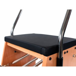 Cadeira Combo - Step Chair - Com estofamento Preto - Classic Pilates Arktus