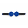 Rolo Para Massagem Com 2 Bolas Cravo - Arktus