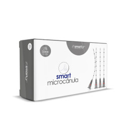 Microcânula 27g x 50mm Flexível - Caixa com 10 Unidades - Smart GR