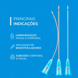 Smart Micro Incision 15g x 100mm Cânula Bico de Pato - Smart Gr
