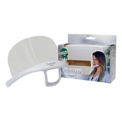 Máscara Protetora Higiênica - Clearmask - Com 01 Refil - Estek
