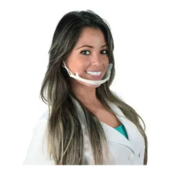 Máscara Protetora Higiênica - Clearmask - Com 01 Refil - Estek