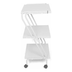 Mesa Auxiliar Em Z Com 3 Prateleiras - Arktus