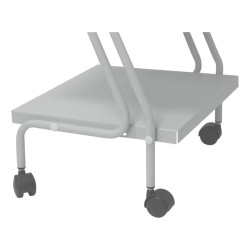 Mesa Auxiliar Em Z Com 3 Prateleiras - Arktus