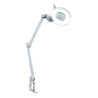 Lupa Articulada Profissional Com Iluminação LED 5D e Apoio De Mesa - Arktus