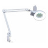 Lupa Articulada Profissional Com Iluminação LED 5D e Apoio De Mesa - Arktus