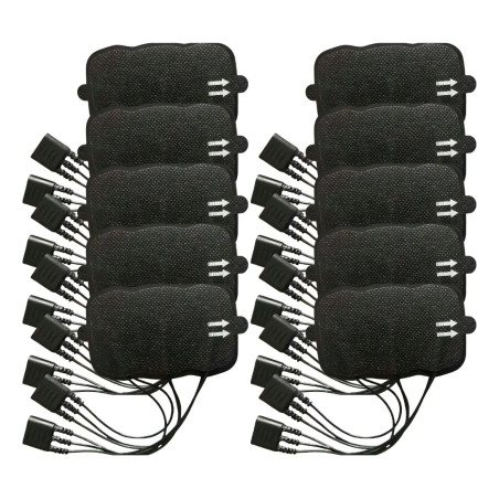 20 Eletrodo Para Amenizador 3d Autoadesivo Bioset