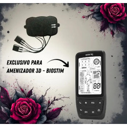20 Eletrodo Para Amenizador 3d Autoadesivo Bioset
