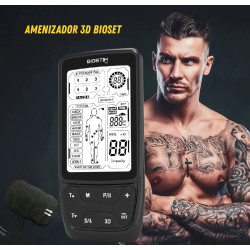 Biostim 3D + 10 Eletrodos - Amenizador De Tatuagem - Bioset