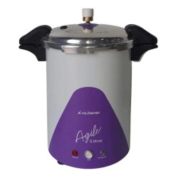 Autoclave 5 Litros Vertical Agile Roxo - Volaremed