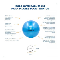 Bola Overball 25cm - Arktus
