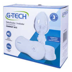 Inalador e Nebulizador Compact DC2 G-TECH